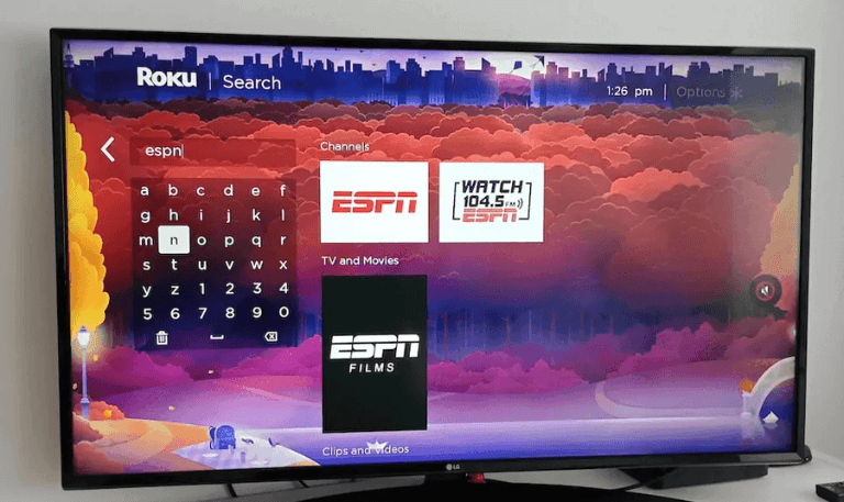 ESPN on Roku