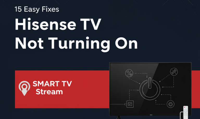 Hisense TV Not Turning On 15 Easy Fixes to Bring It Back