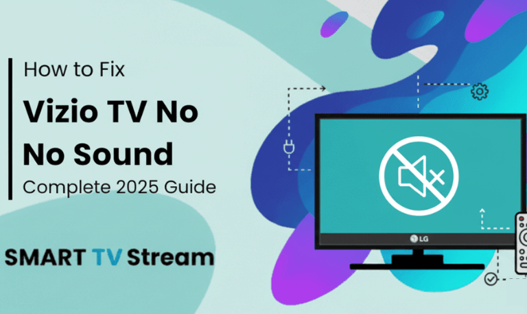 How to Fix Vizio TV No Sound [Complete 2025 Guide]