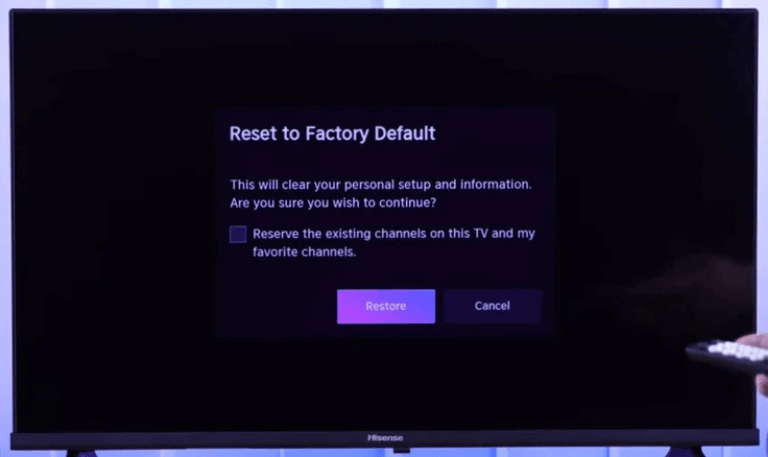 How to Reset Hisense TV [All Models] 2025 Complete Steps (3)