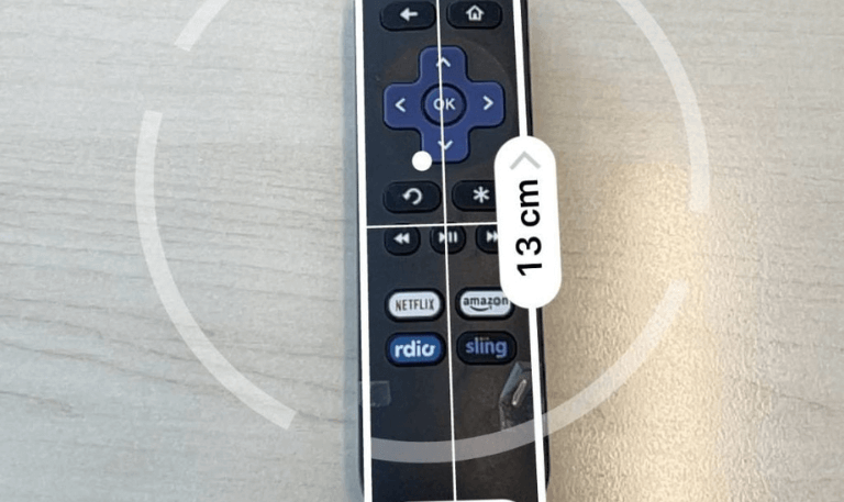 Roku Remote Size