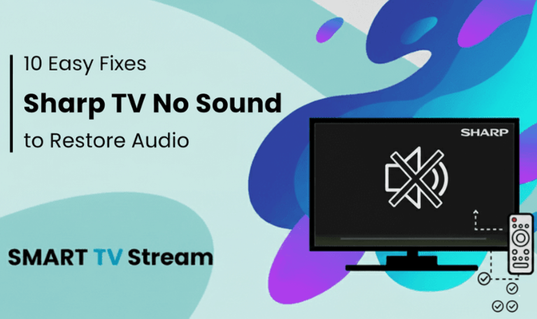 Sharp TV No Sound 10 Easy Fixes to Restore Audio (2)