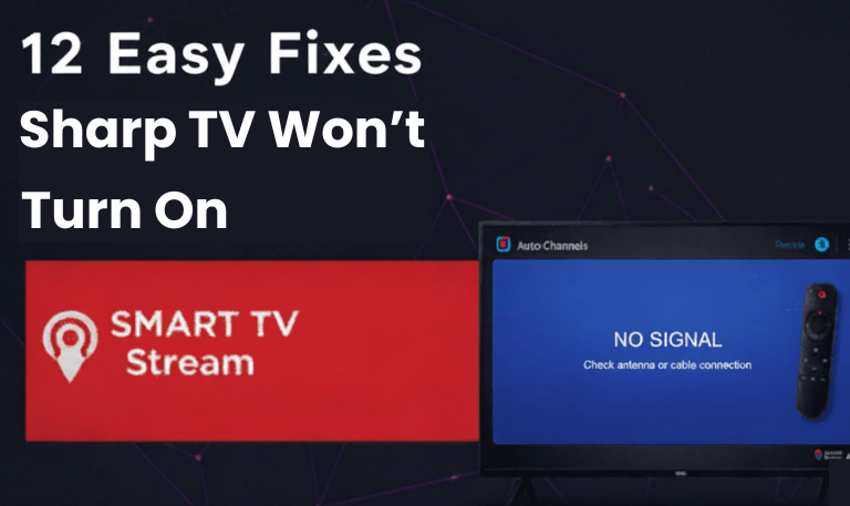 Sharp TV Wont Turn On 12 Easy Fixes to Get It Working (4)