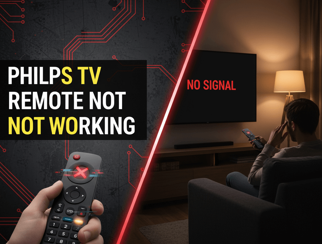 Philips TV Remote Not Working How to Fix It {2025 Guide] (1)
