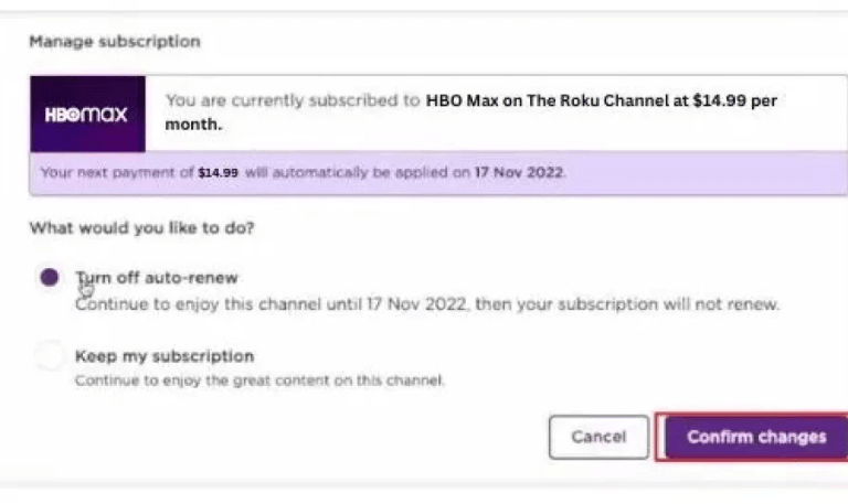 Warner Media Charge for Roku 2025 Explained How to Cancel (2)